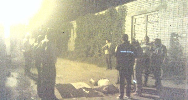 В Днепропетровске мужчину расстреляли возле гаражей