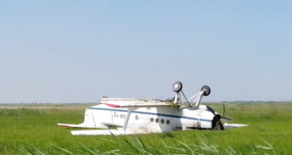 В Крыму упал самолет