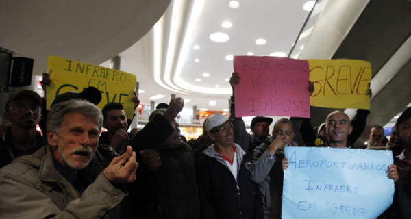 Десятки рейсов были отменены в Бразилии из-за забастовки работников аэропортов 