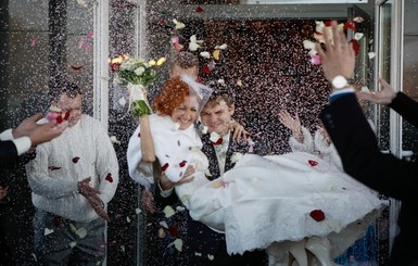 В Донбассе установили свадебный рекорд