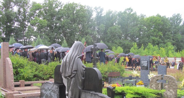 В Харькове похоронили расстрелянного бизнесмена