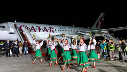 В Киеве прошел Гала-ужин авиакомпании Qatar Airways