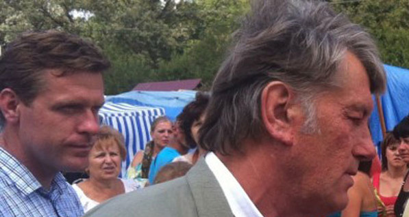 Виктор Ющенко поразил своим видом на этонофестивале