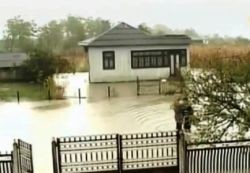 В Грузии затопило курорты 