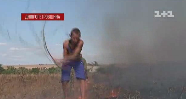 На Днепропетровщине воспитанники детдома потушили пожар