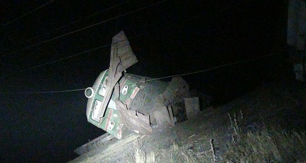 В Донбассе на мосту столкнулись два поезда: машинисты получили сильные ожоги