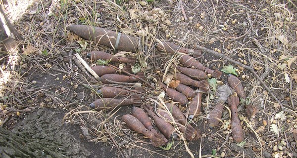 Под Харьковом археологи нашли арсенал боеприпасов
