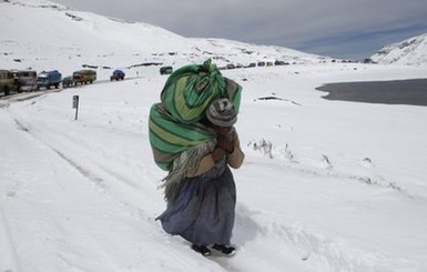 В Перу из-за небывалых морозов введен режим ЧС
