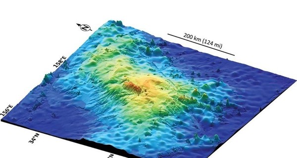 На дне Тихого океана нашли самый большой вулкан на Земле