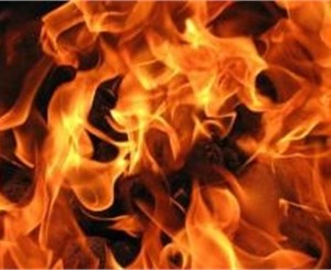 В Днепропетровске во время пожара погиб мужчина