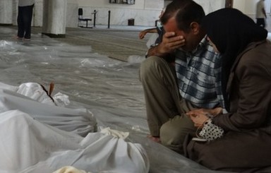 Ужасы использования химоружия в Сирии показали в прямом эфире