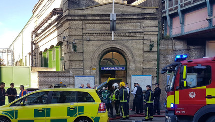 Взрыв в Лондонском метро