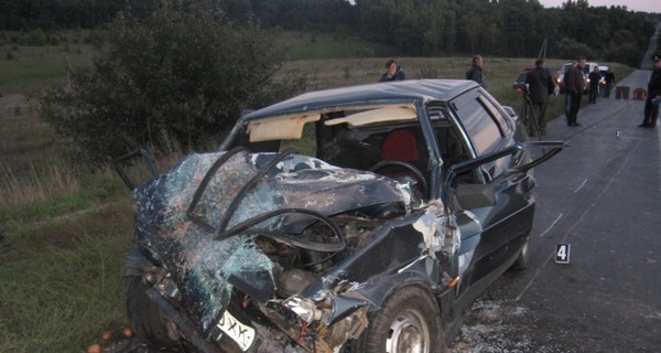 В аварии на Полтавщине погибла молодежь