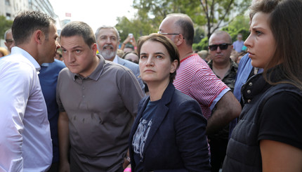 В Сербии прошел ЛГБТ-прайд с участием премьер-министра