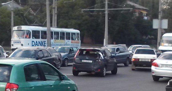 Масштабная авария в Одессе: столкнулось семь автомобилей