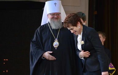 В годовщину венчания Людмиле Янукович вручили церковный орден 