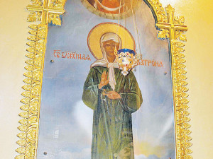 В храме иконы вдруг засветились по-новому