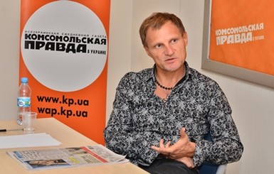 Олег Скрипка рассказал о съемках в обнаженке