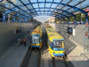 Киевские трамваи уже оснастили бесплатным Интернетом