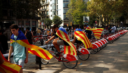 Каталонцы борются за свою независимость