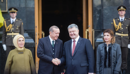 Встреча Петра Порошенко и президента Турции Эрдогана 