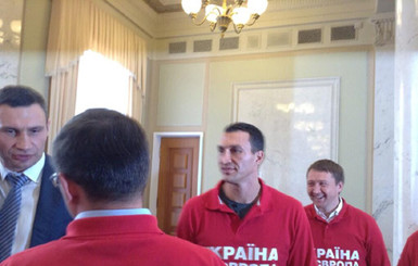 Владимир Кличко сорвал аплодисменты в парламенте