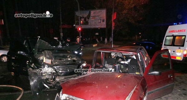 Авария в Киеве: немец 