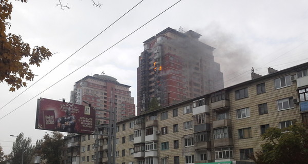 В Донецке сгорел элитный дом по той же причине, что и небоскреб в Киеве 