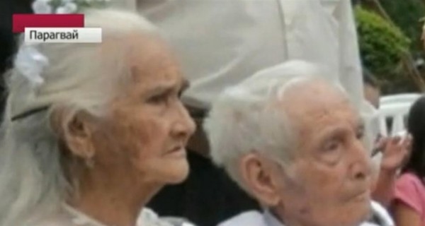 В Парагвае 100-летние жених и невеста обвенчались после 80 лет совместной жизни