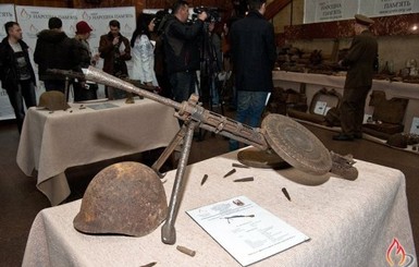 В Днепропетровский исторический музей передадут фрагменты самолета и вооружения времен Великой Отечественной войны