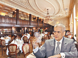 Геннадий Онищенко выбрал в Киеве элитный ресторан с индивидуальным официантом 