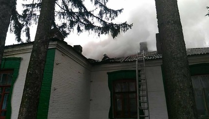 В Винницкой области загорелась школа