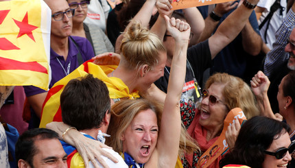 Каталония объявила о независимости: фоторепортаж из Барселоны
