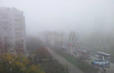 Туман парализовал работу донецкого аэропорта