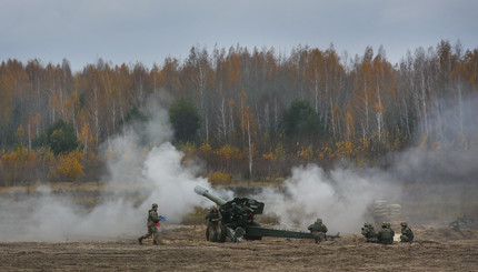 Фоторепортаж с военных учений по наращиванию боевых возможностей