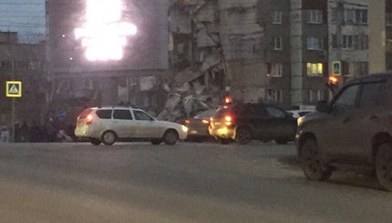 В российском Ижевске обрушились девять этажей жилого дома