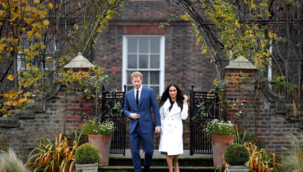Фотофакт: Принц Гарри и его невеста появились на публике после объявления о помолвке