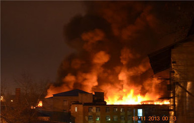 Пожар на одесских складах с полиэтиленом начался с раздевалки