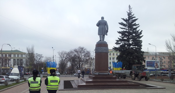 В Донецке за ЕС митингуют единицы