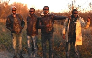 В Луганской области поймали сомалийских нелегалов