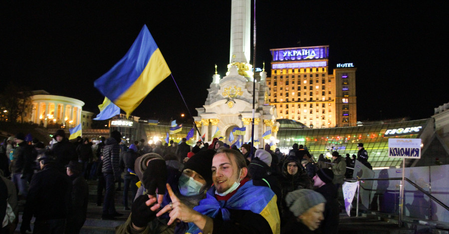Жители Евромайдана: из двух зол мы выбираем меньшее!