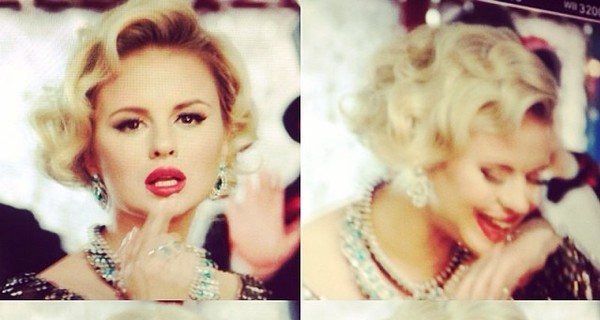 Анна Семенович похвасталась прической а-ля Мэрилин Монро