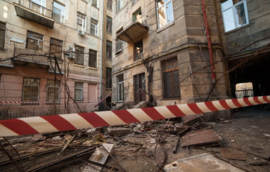 В Одессе рухнуло четыре балкона