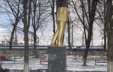 В Одесской области повредили один из памятников Ленину