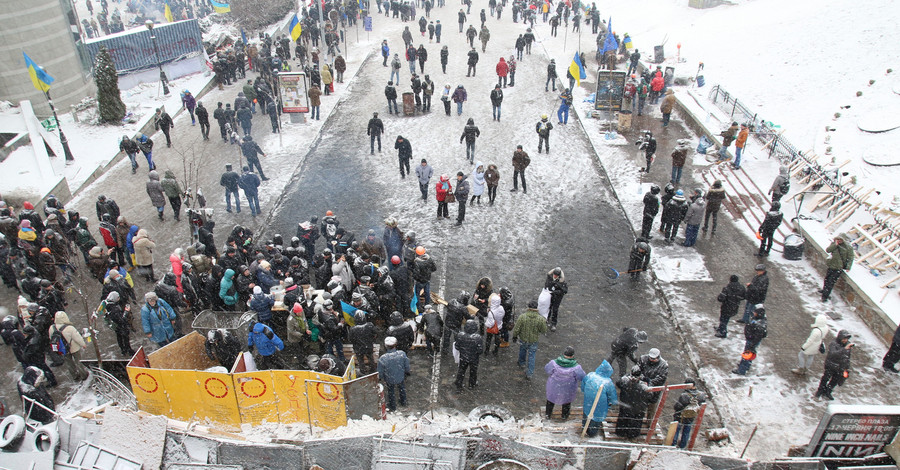 В МВД не исключают применения силы на Евромайдане