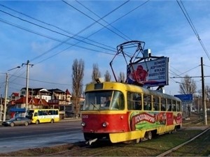 Днепропетровские трамваи возобновили движение