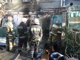 Пожар в Одессе: мать оставила дочь в горящей квартире