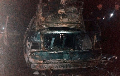 В Киеве сожгли автомобиль активиста Дорожного контроля 