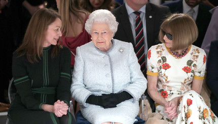 Елизавета II посетила Лондонскую неделю моды