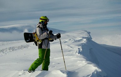 За месяц лыжного сезона травмировались девять экстремалов